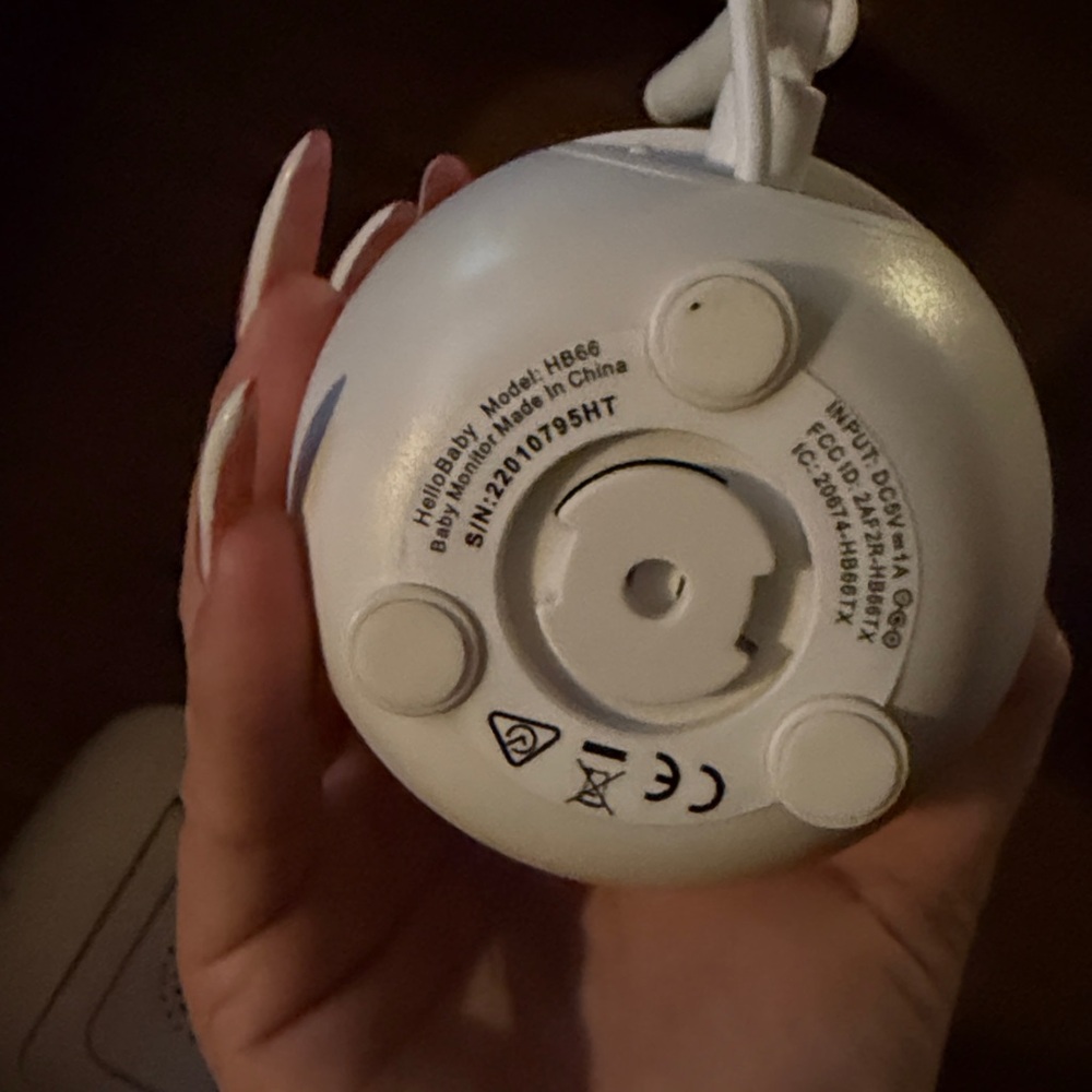 HelloBaby Baby Monitor Model HB66 - Picture 4 of 5